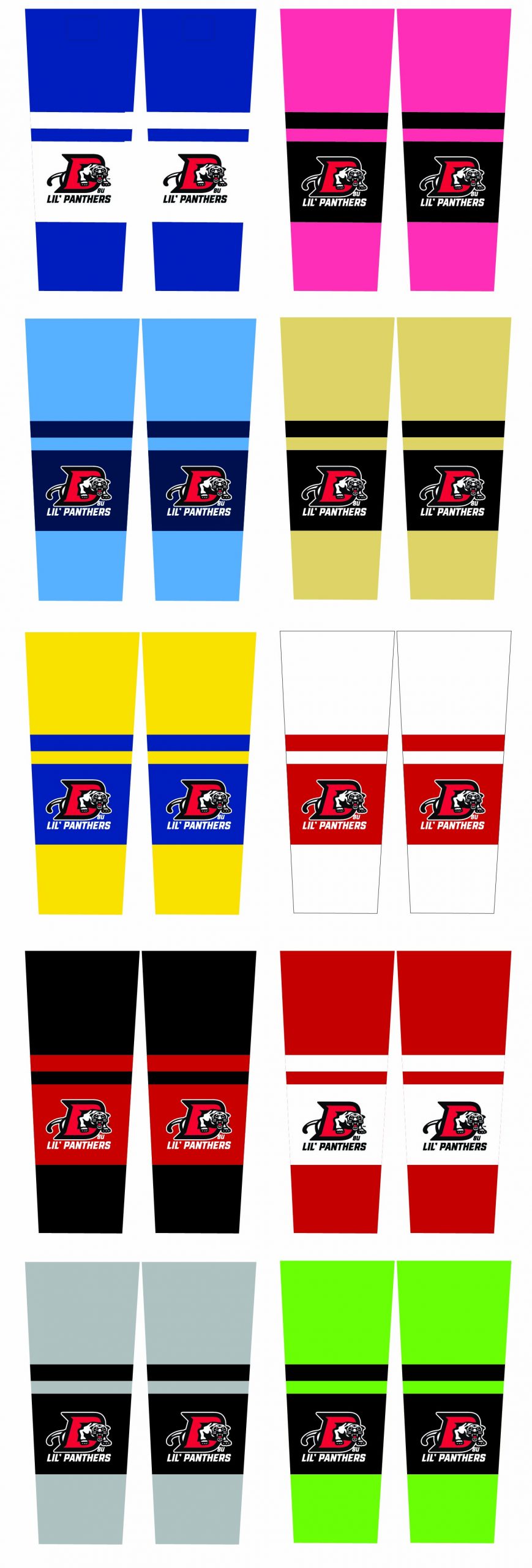 LIL PANTHERS HOCKEY SOCKS