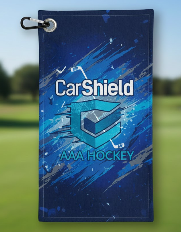 Carshield AAA Hockey Golf Towel