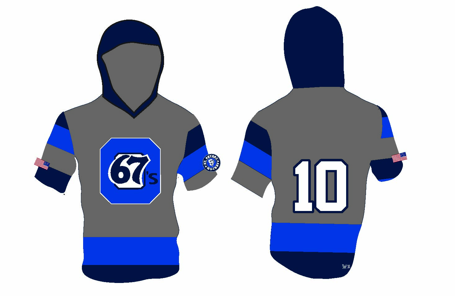 STP 67's HOODED TRAINING TEE