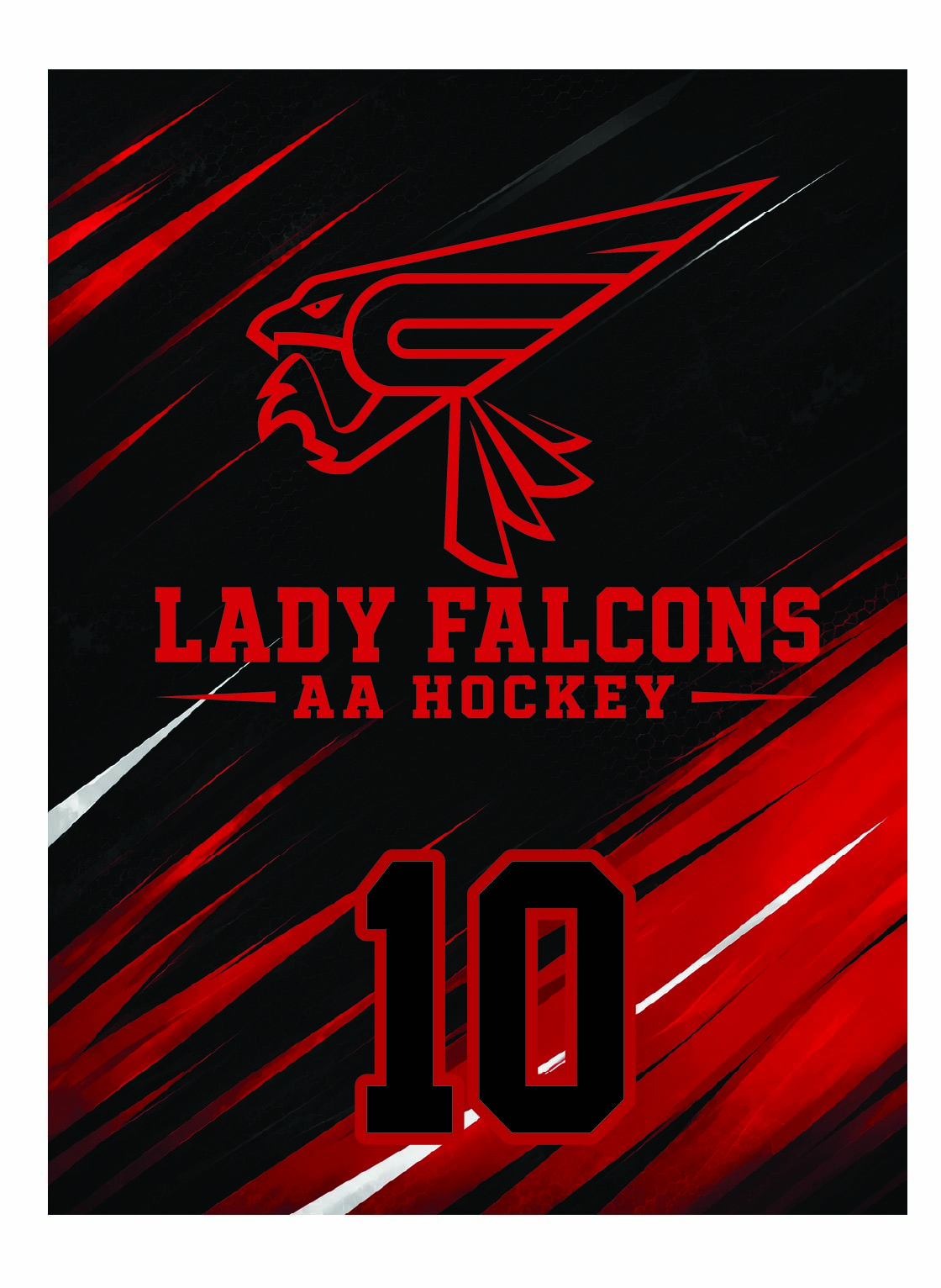 Falcons Skate Towel - 15"w x 12"h - Image 2