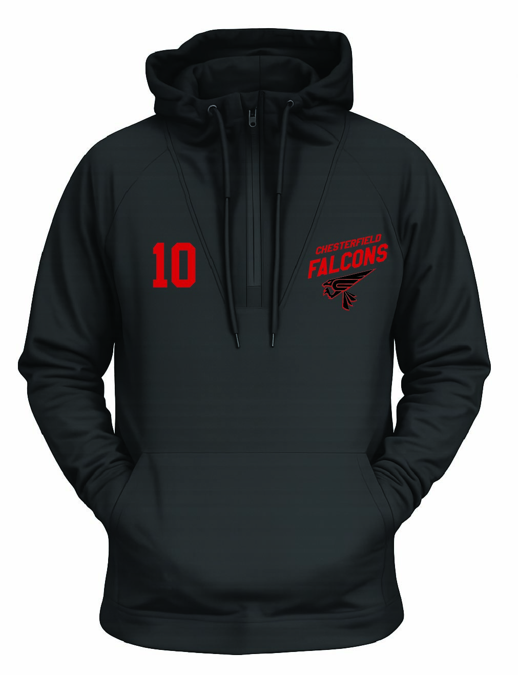 Falcons Hybrid Jacket - Black